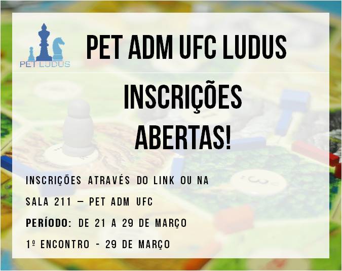 Inscrições Abertas - SITE